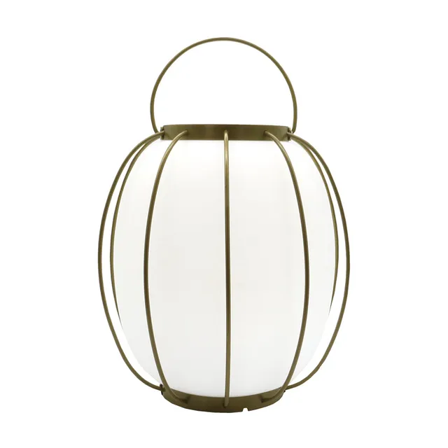 Red Deco Tulum H27cm lampe sans fil dorée dimmable