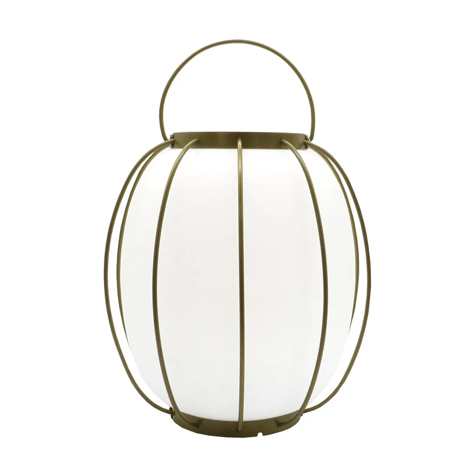 Red Deco Tulum H27cm lampe sans fil dorée dimmable