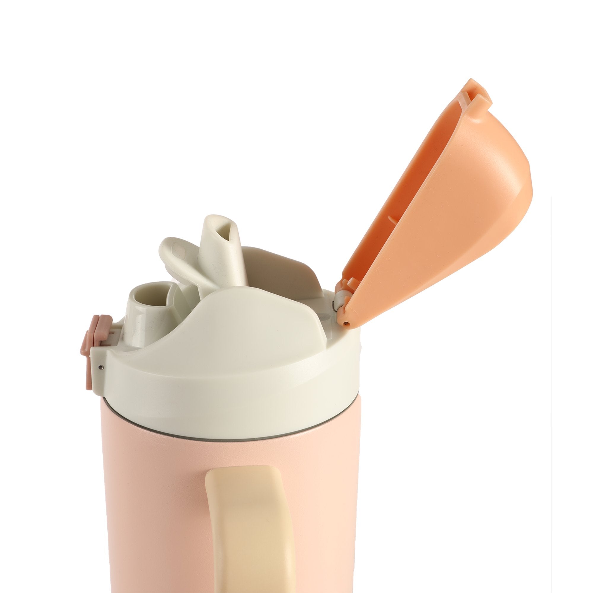 Stokomani Mug de transport 900 ml poignée beige
