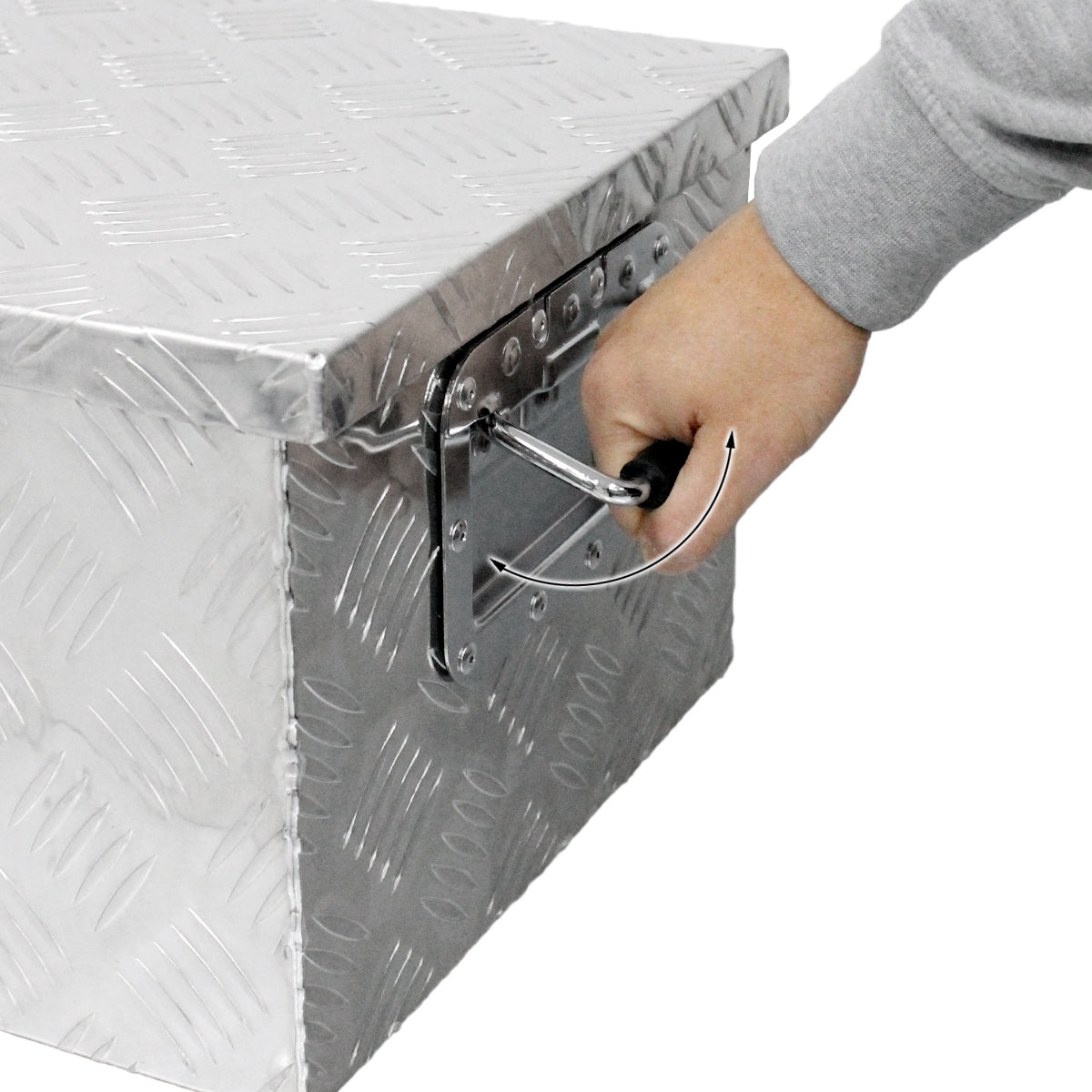 ECD Germany Caisse Outils Alu Verrouillable 73x24x32cm 52L