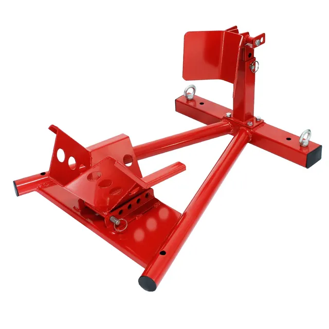ECD Germany béquille avant moto 13-17 pouces acier pour atelier