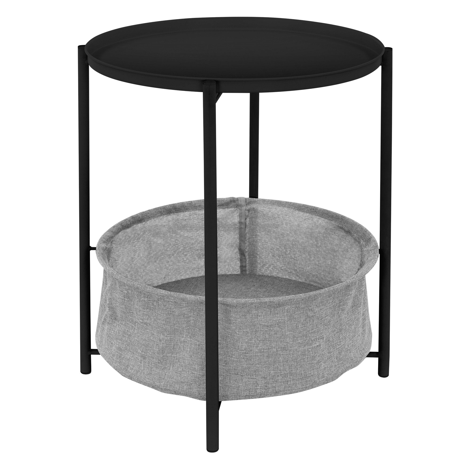 ECD Germany Meuble ML-Design table appoint 46x51 anthracite