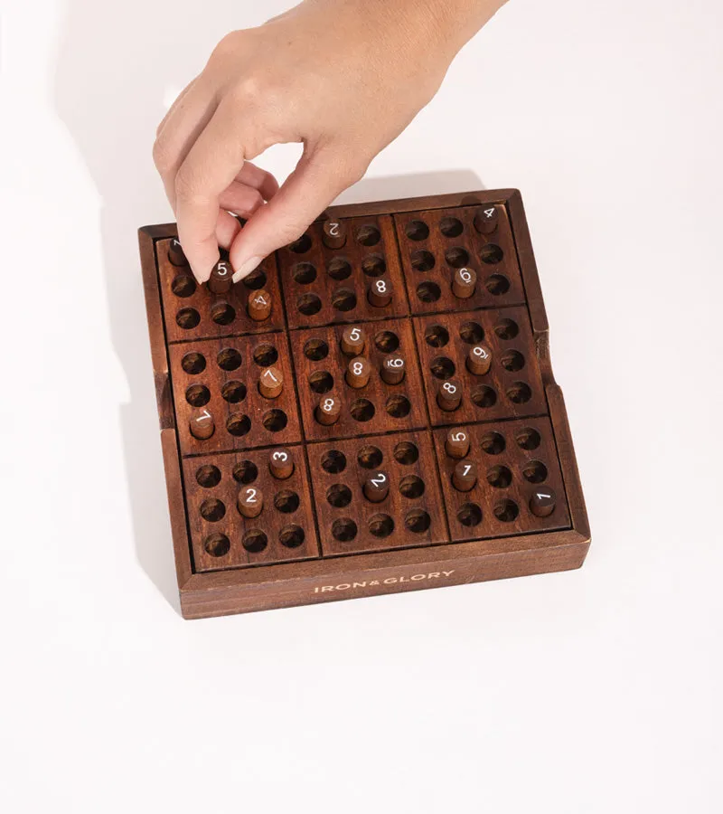 L'avant gardiste Fun & Jeux jeu de Sudoku en bois