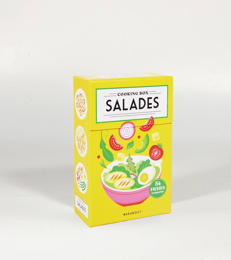 L'avant gardiste Cooking box Salades boîte fiches recettes