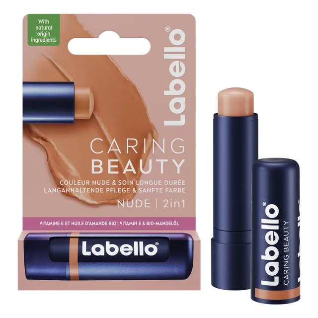 Stokomani Beauté Soin lèvres Caring Beauty Nude 2 en 1