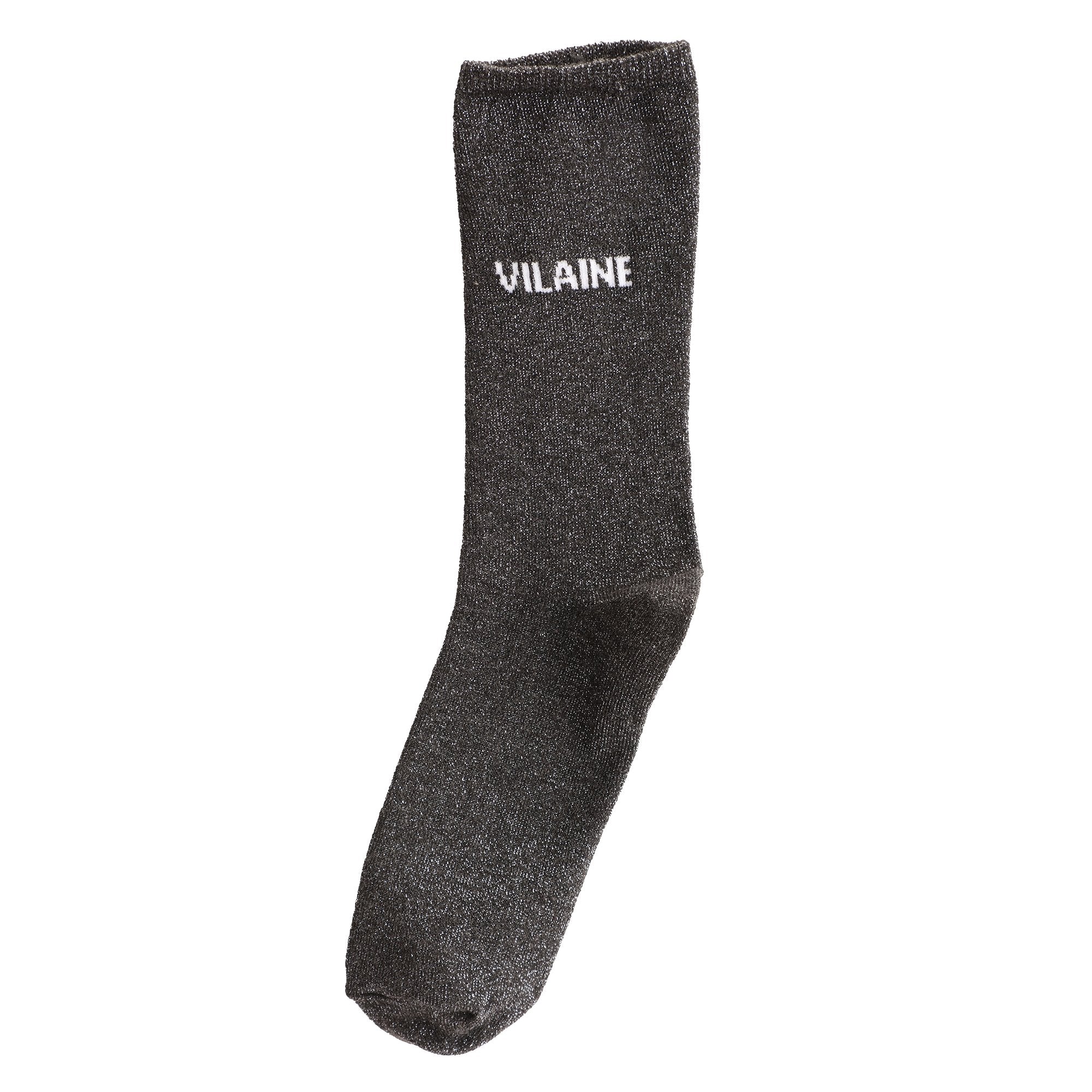 Stokomani Chaussette à message gris foncé 36/41