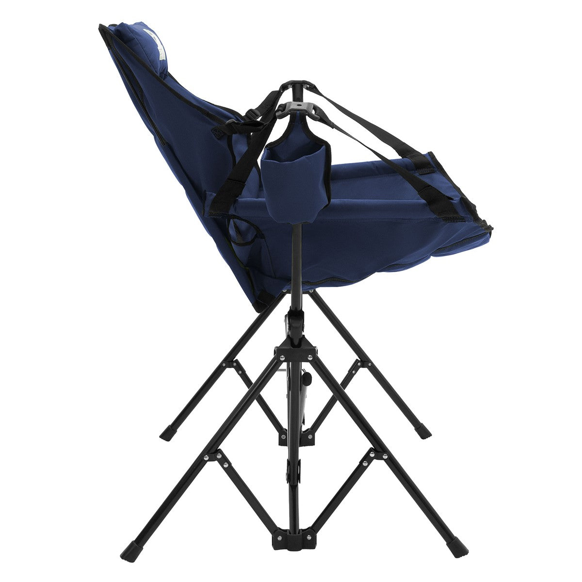 ECD Germany Sport & Freizeit chaise camping bleue avec porte-gobelet