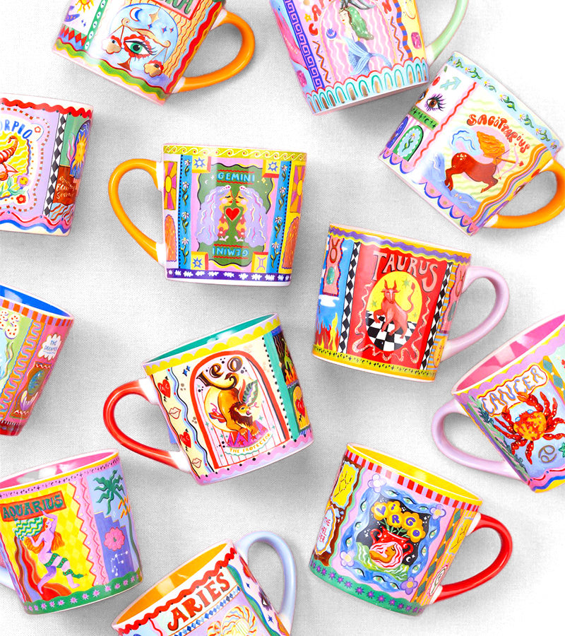 L'avant gardiste Mug Zodiaque Balance tasse céramique