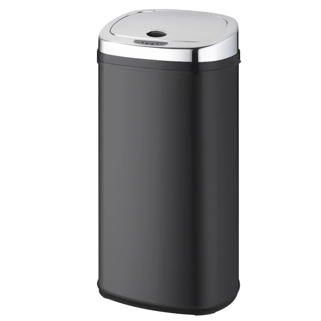 Red Deco Largo poubelle automatique 42L noir brillant inox