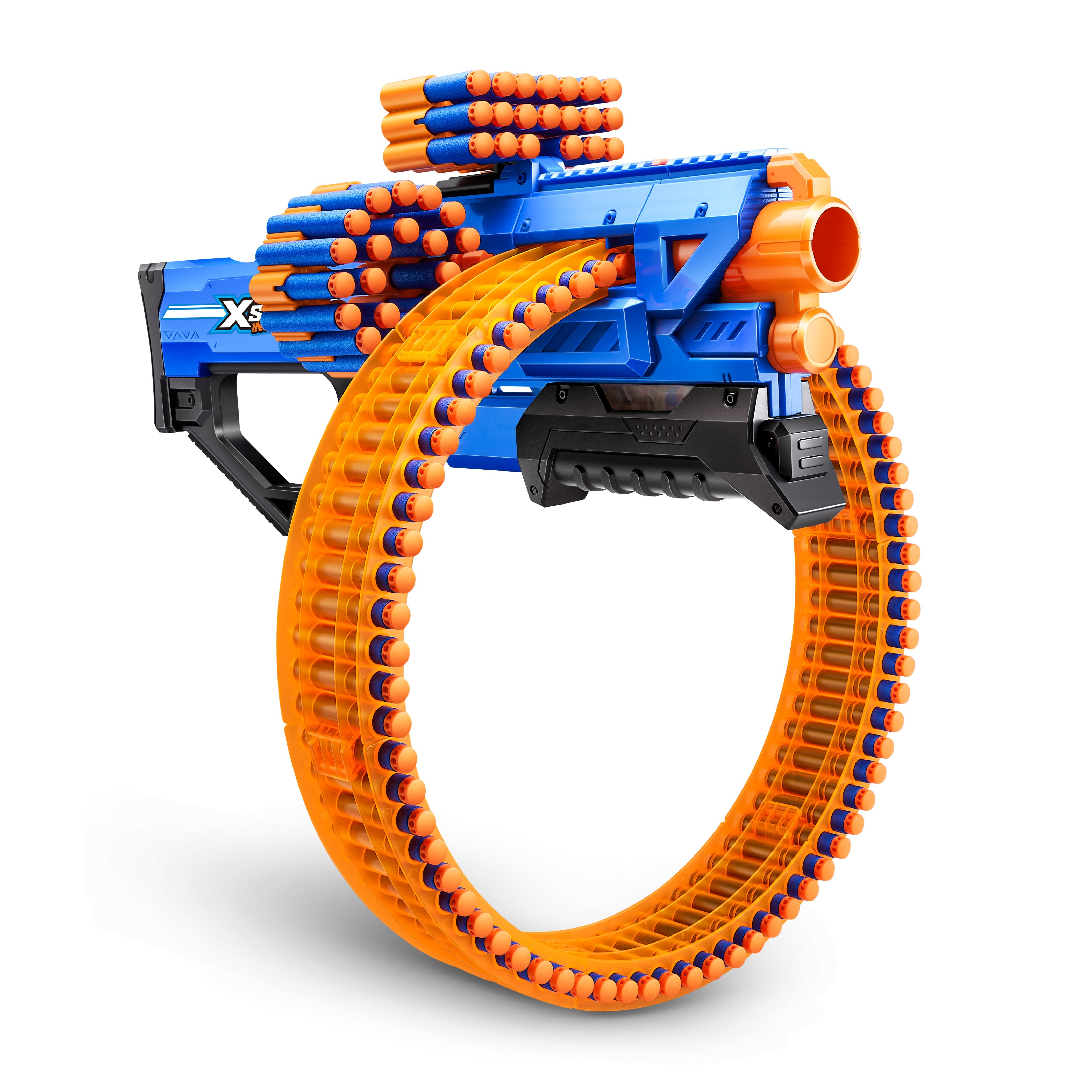 X Shot Insanity Mad Mega Barrel Pistolet fléchettes 72 coups