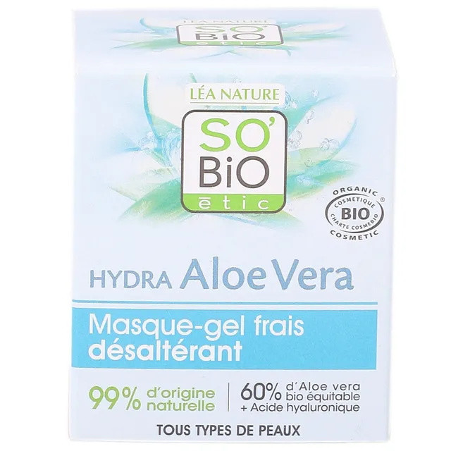 Stokomani masque gel frais hydratant visage