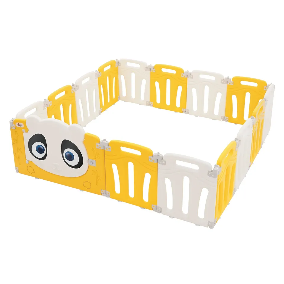 ECD Germany Kinder parc bébé panda 160x160 cm pliable