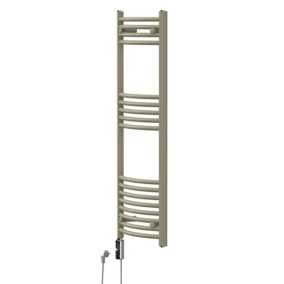 ECD Sahara 400x1200 radiateur sèche-serviettes beige cintré