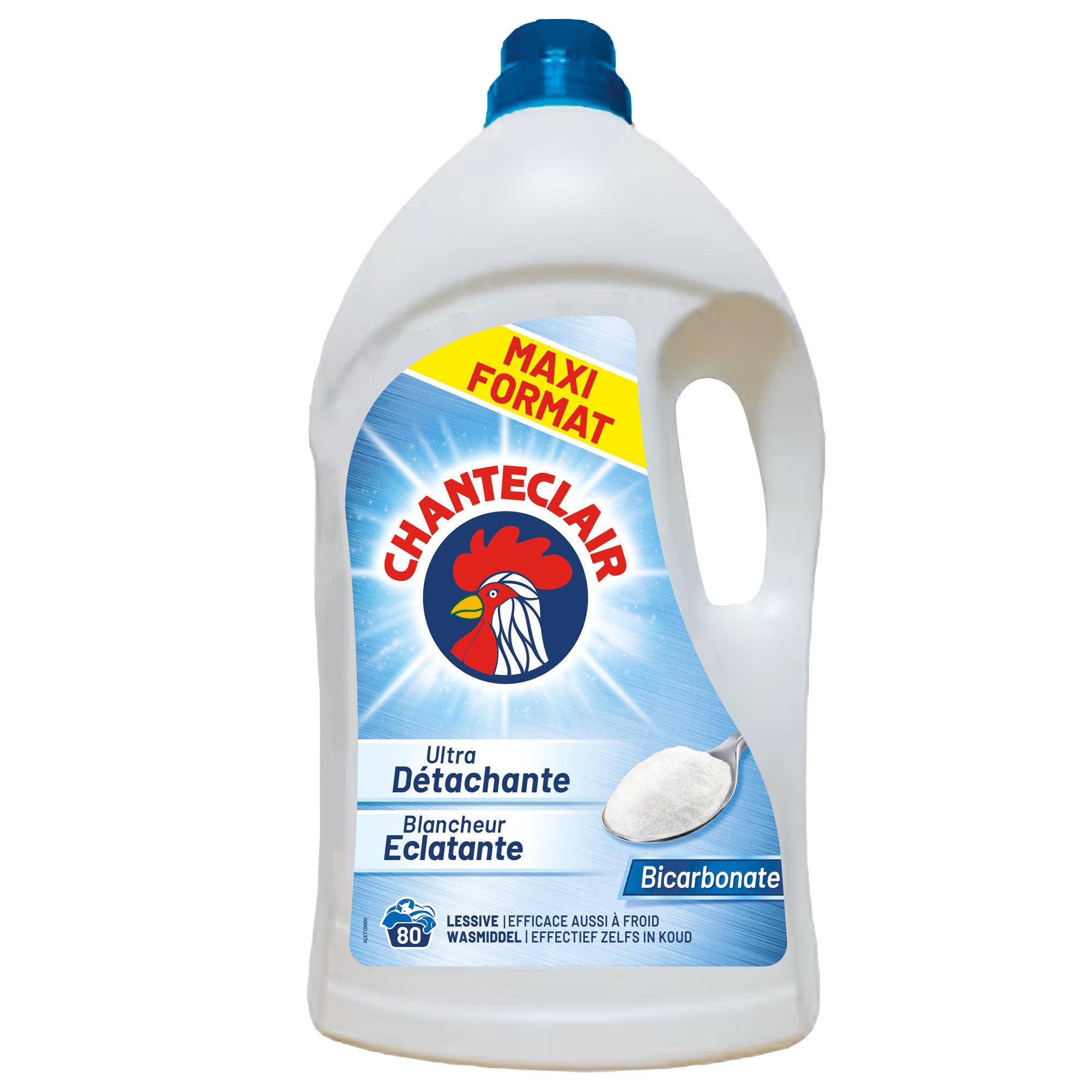 Lessive liquide bicarbonate 80 doses linge