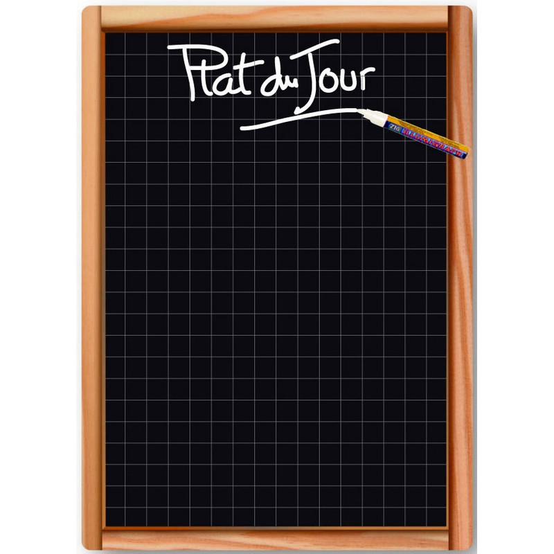 Safe Tool Fournitures scolaires ardoise murale 40×30 cm