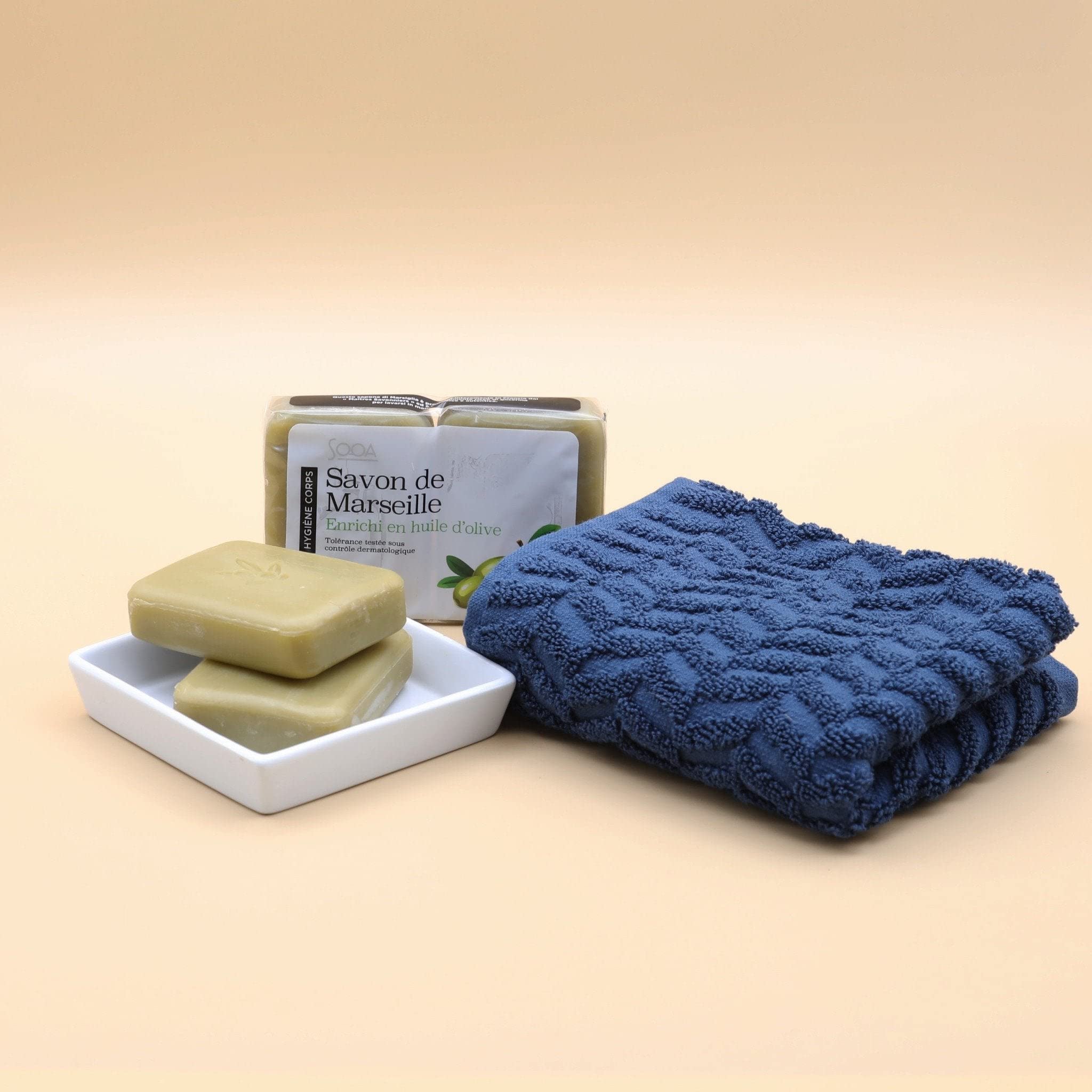 Leader Price Sooa savon de Marseille 200g olive