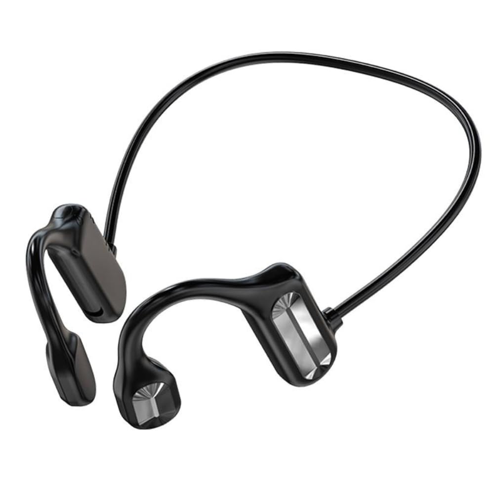 Shop-Story Casque Conduction Osseuse Noir Bluetooth 5.2