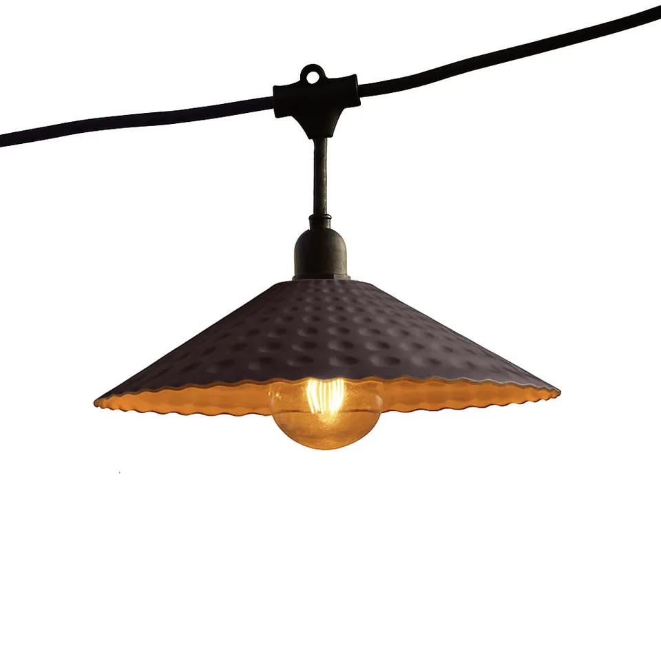 Red Deco Vinty Light guirlande 62m 150 LED métal