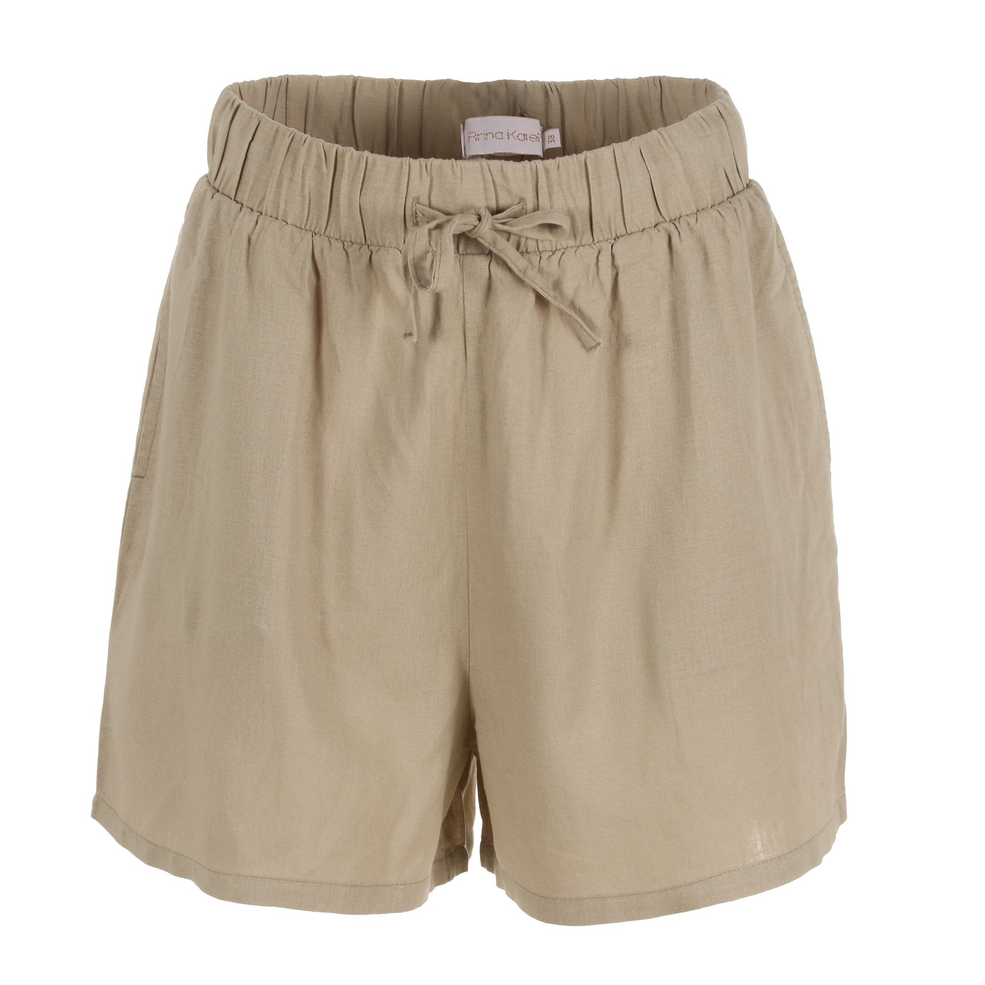 Stokomani Mode Short Beige Femme Coton Taille 34 à 42