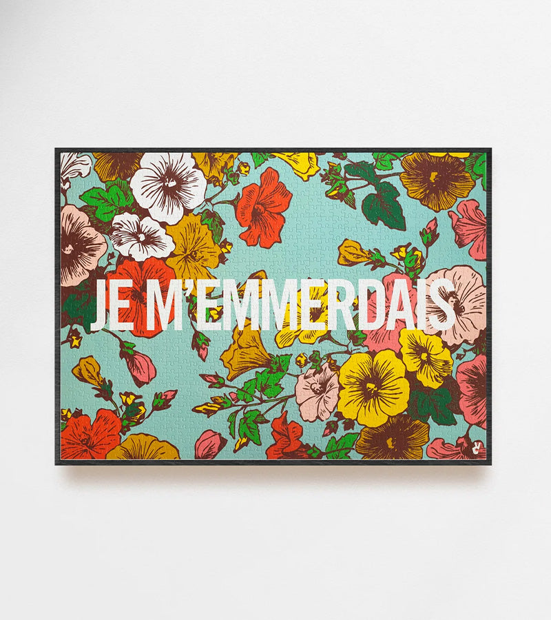 L'avant gardiste Je m'emmerdais puzzle 1000 pièces France