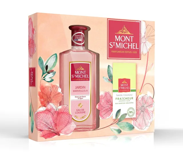 Mont St Michel Instant Ensoleillé coffret cologne 250ml + savon