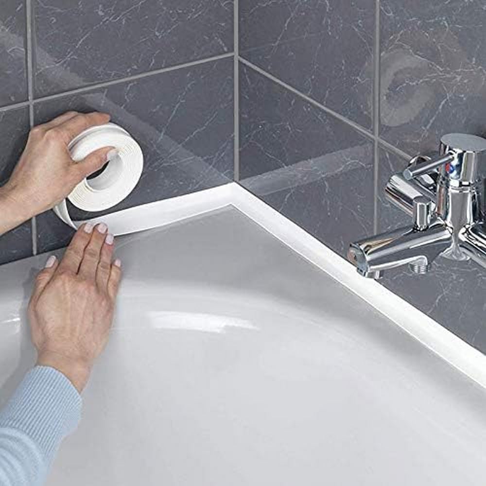 Shop-Story Rouleau joints adhésifs blanc 2,2 cm 3,2 m