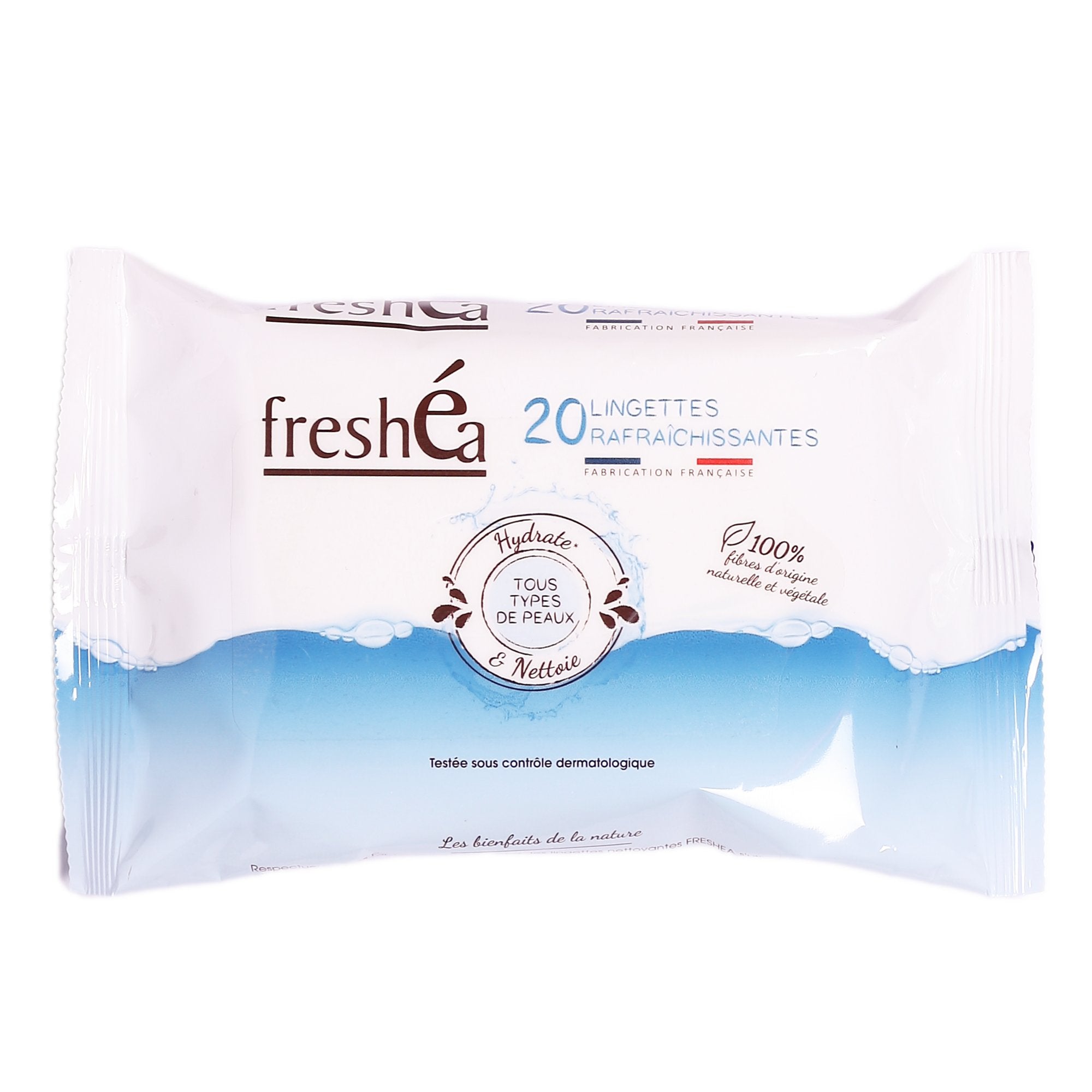 Stokomani Lingettes nettoyantes visage x20 fraîcheur