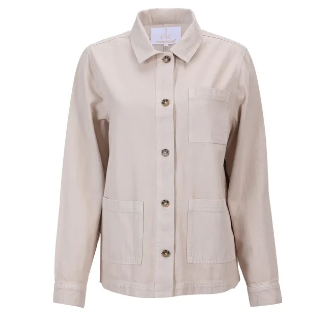 Stokomani veste boutonnée beige femme taille 38