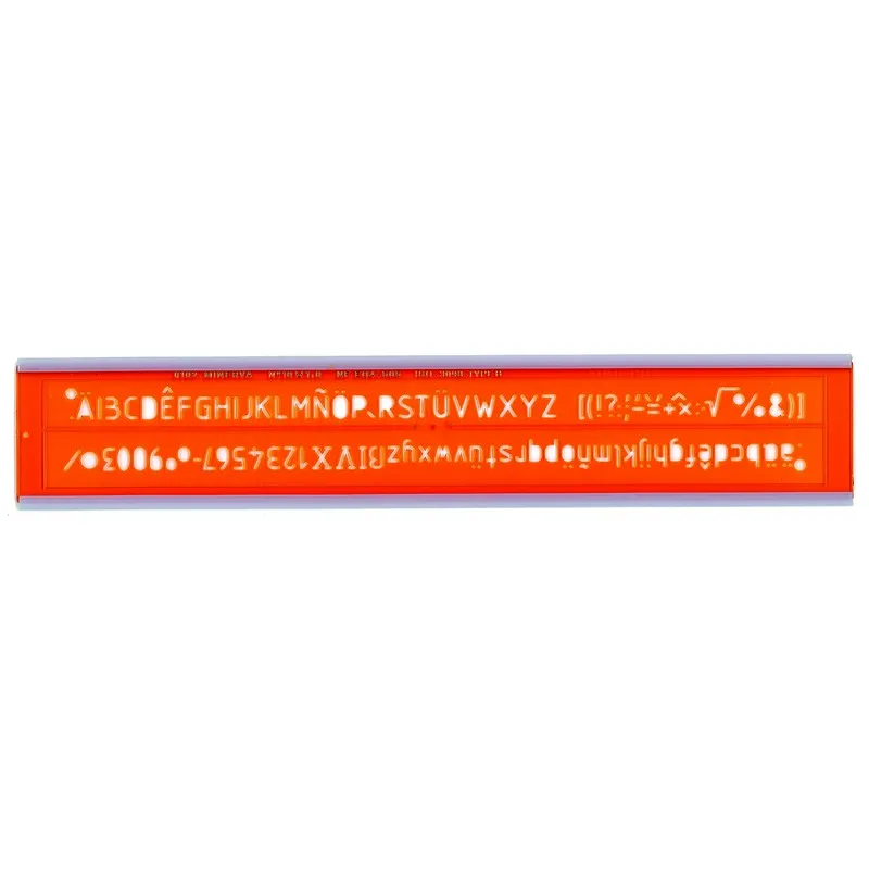 Safe Tool Trace lettre ISO 10 mm pochoir lettres bureau
