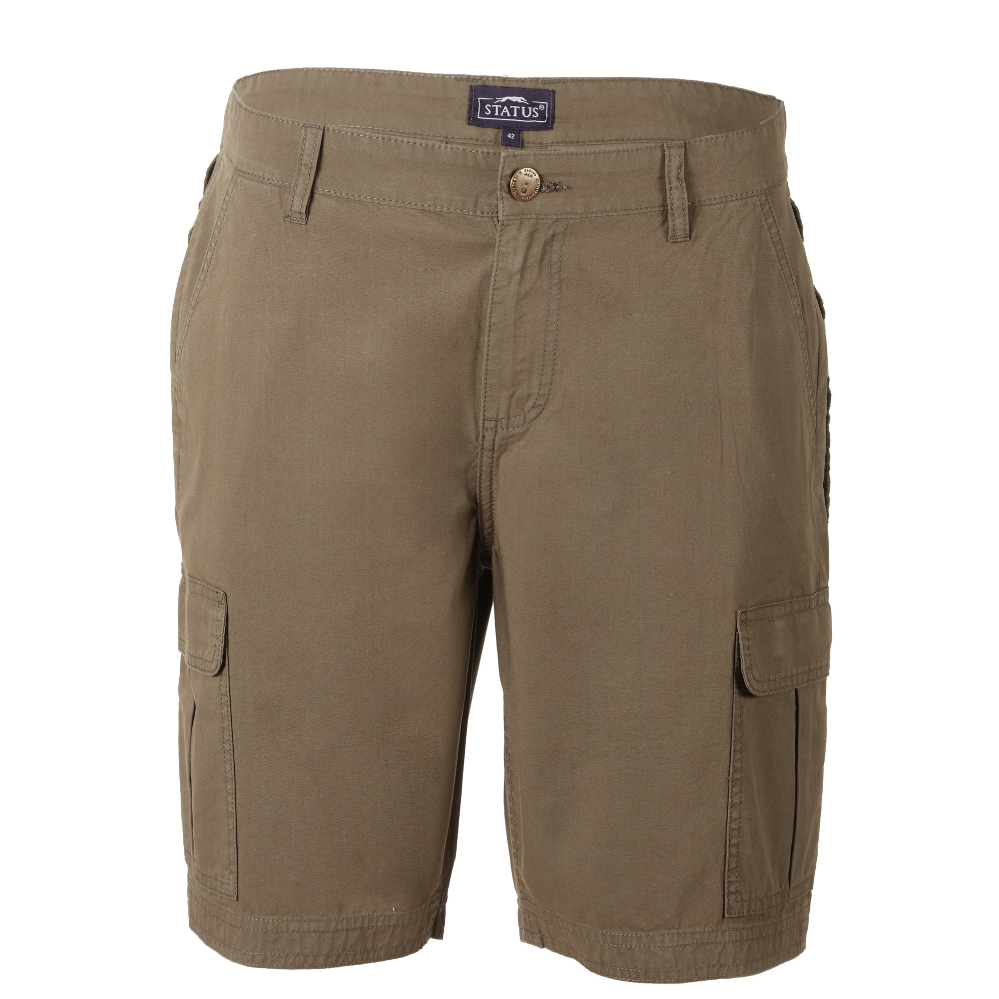 Stokomani Mode Bermuda cargo beige 42 homme