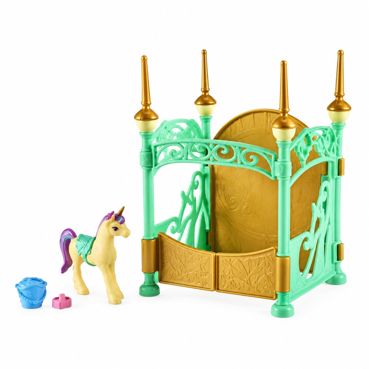 Stokomani Jeux coffret licorne et écurie jouet enfant