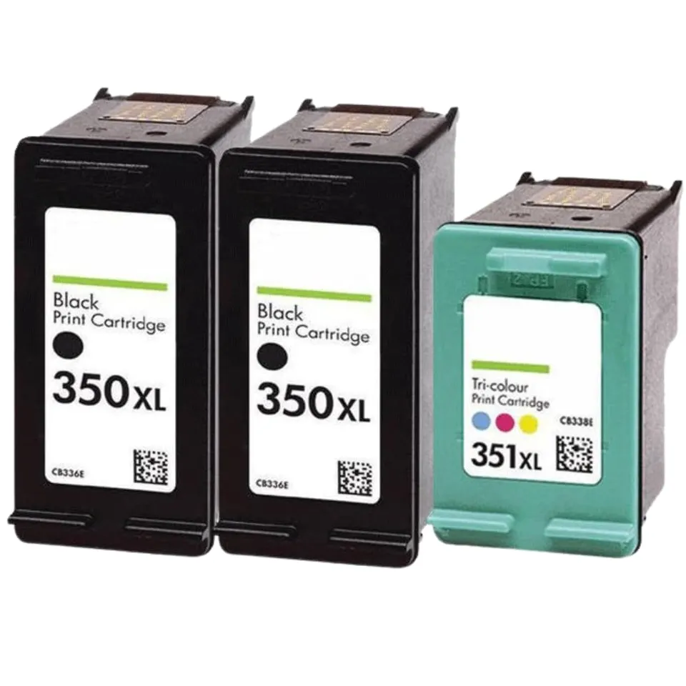 Shop-Story High-Tech Pack 3 Cartouches HP 350-351 XL Noir Couleur
