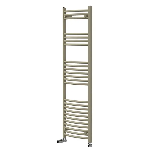 LuxeBath Sahara radiateur sèche-serviettes beige 500x1500 galbé
