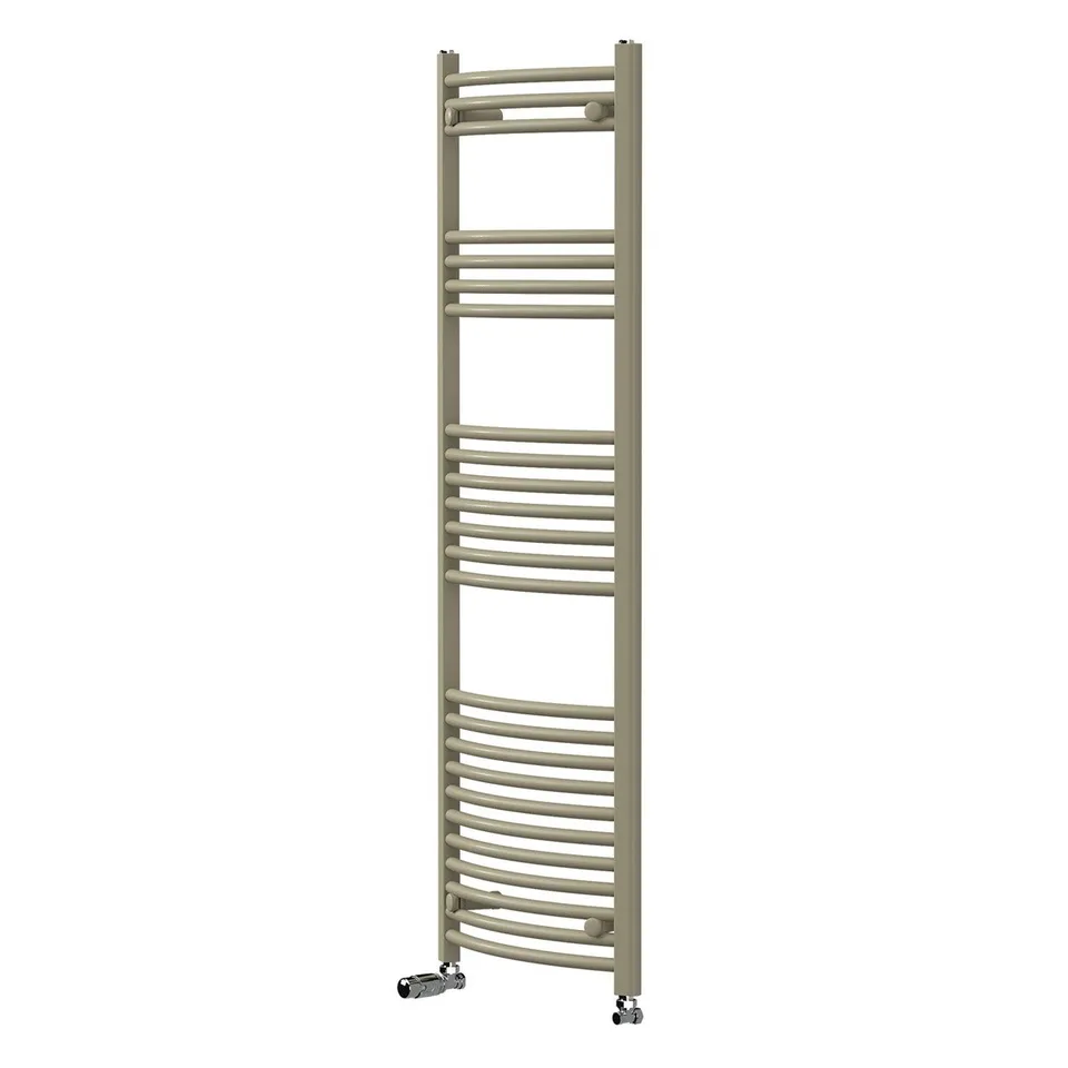LuxeBath Sahara radiateur sèche-serviettes beige 500x1500 galbé