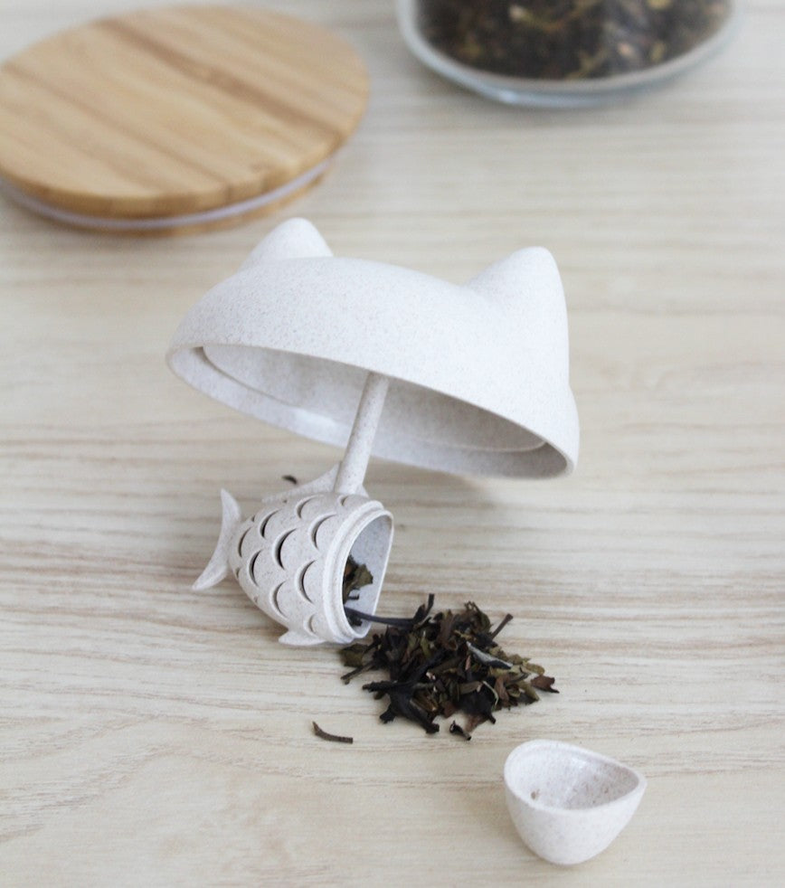 L'avant gardiste Vaisselle Table Fun Tasse à thé Chat infuseur mug