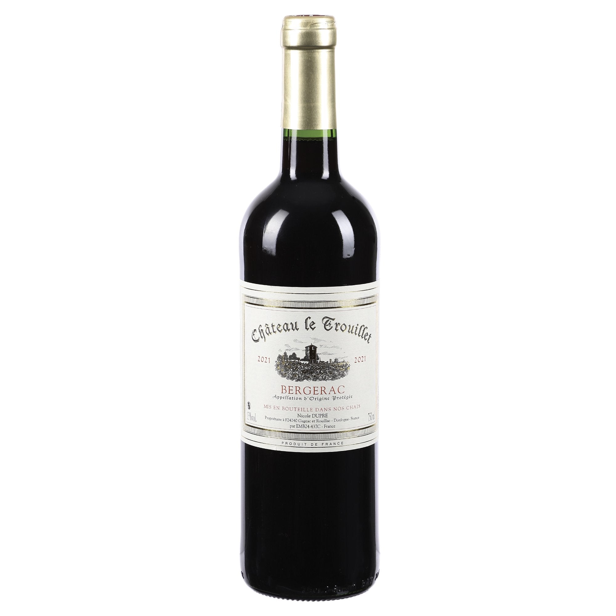 Château Le Trouillet AOP 2020 vin rouge 14%