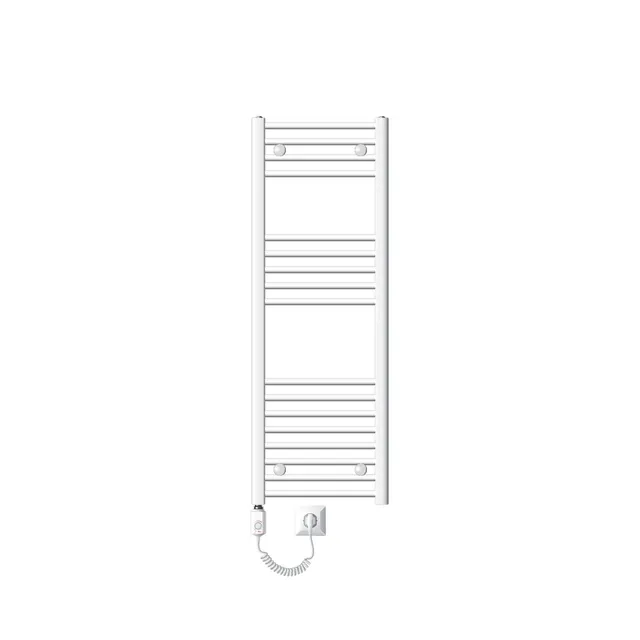 ECD LuxeBath 400x1200 radiateur électrique 1200W blanc galbé