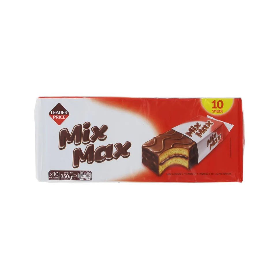 Leader Price Gâteaux Mix Max au chocolat 350g