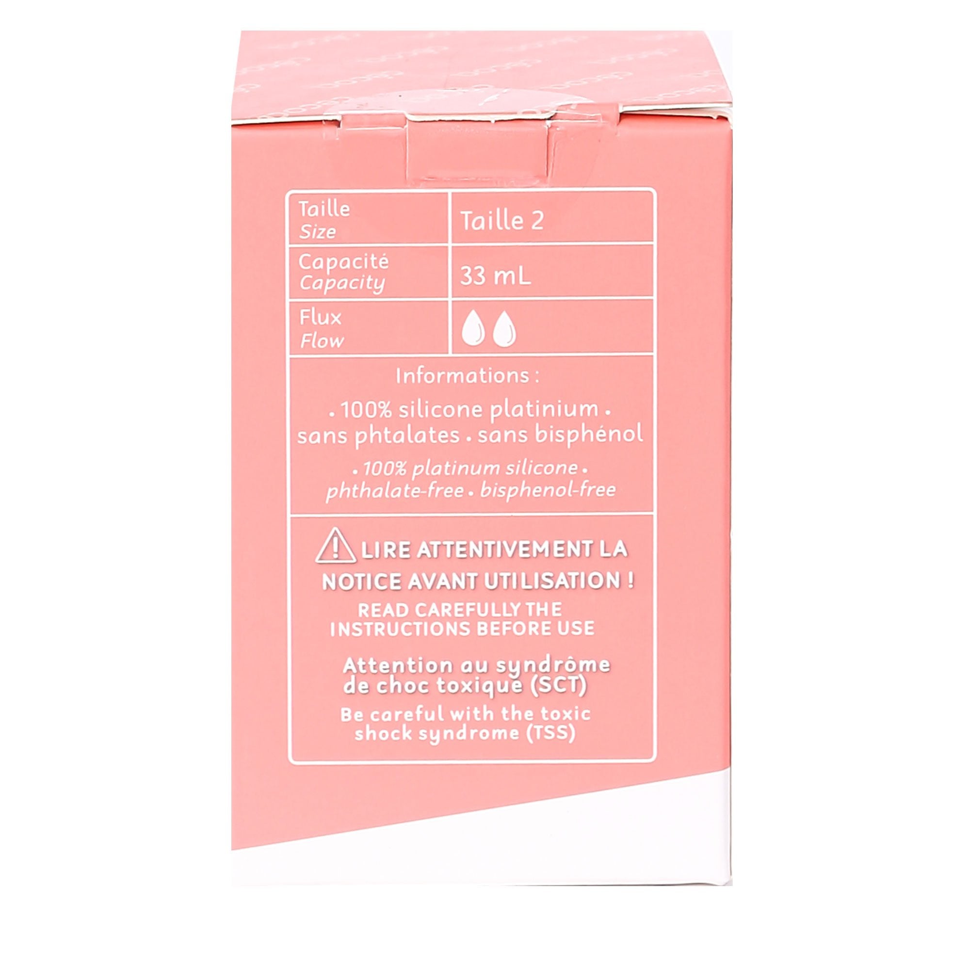 Stokomani Coupe menstruelle T2 réutilisable