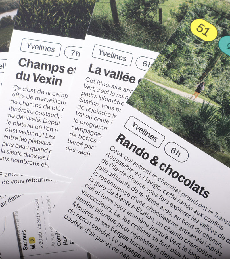 L'avant gardiste Recto Verso 100 randonnées Ile-de-France livre
