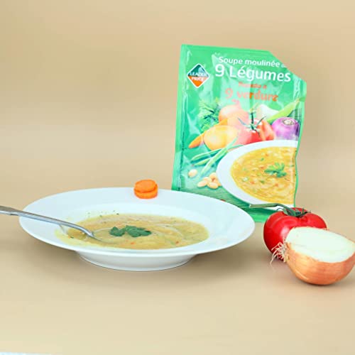 Leader Price Soupe moulinée 9 légumes sachet 100 g