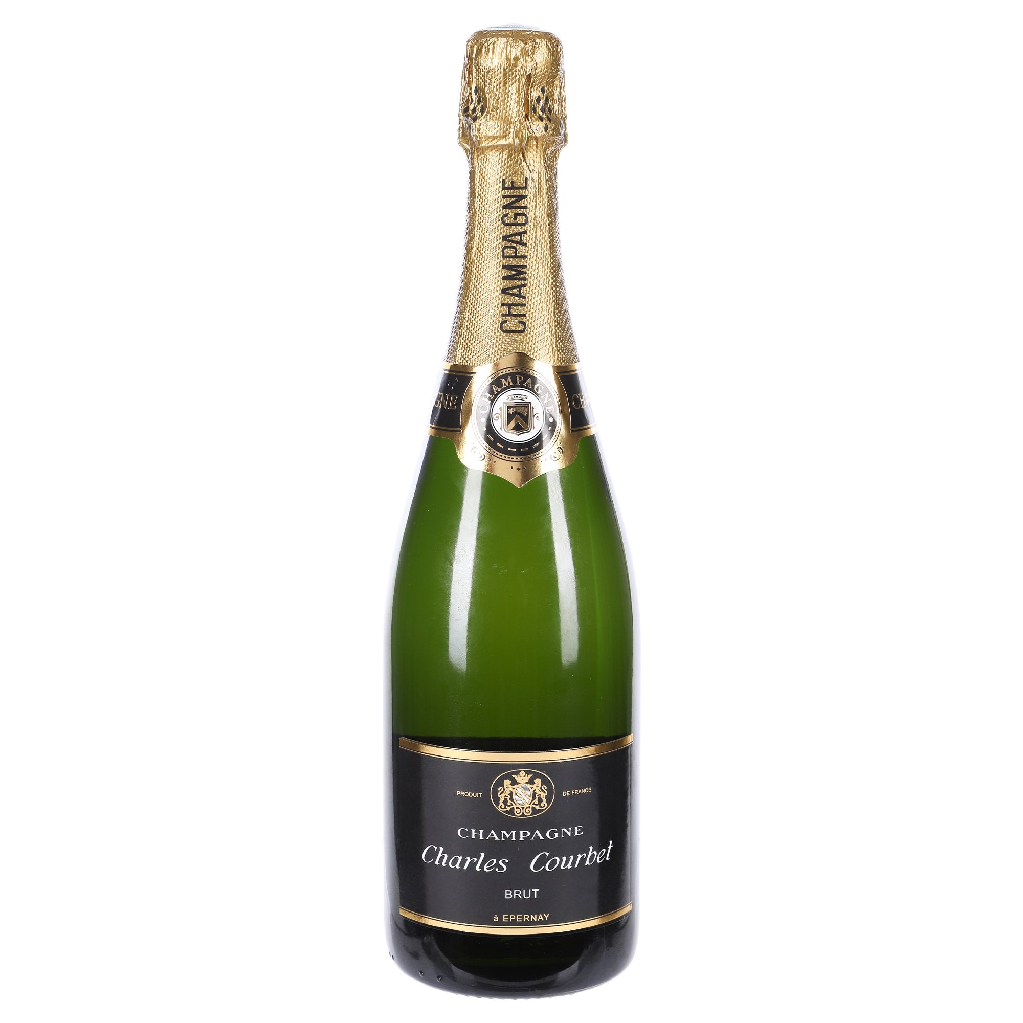 Charles Courbet champagne brut 12,5% bouteille fête
