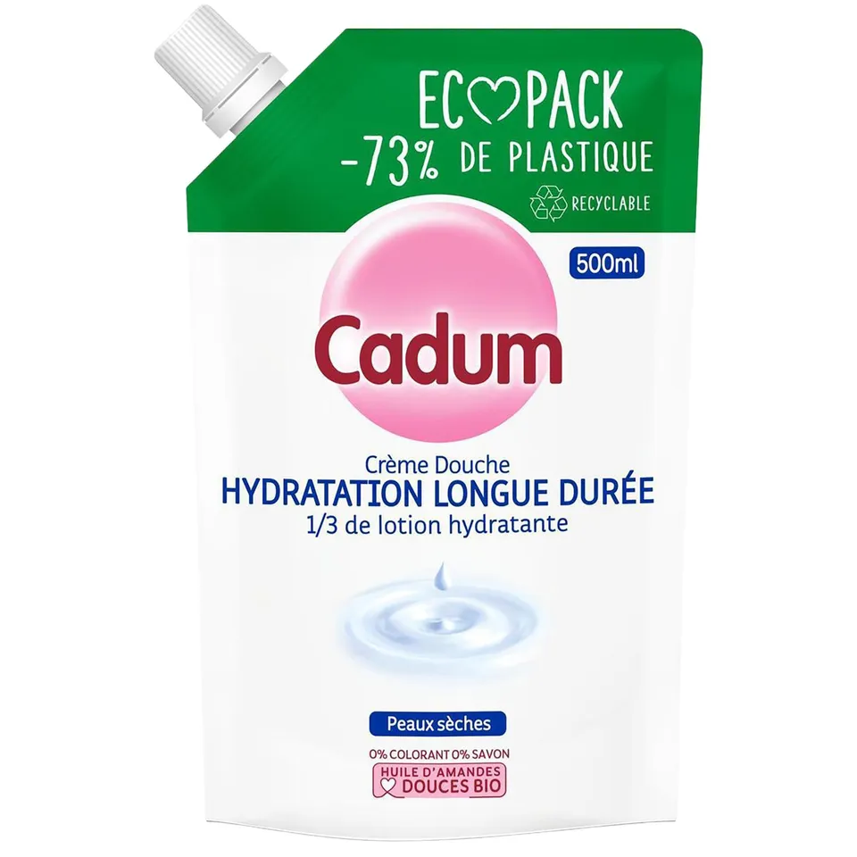 Cadum Hydratation crème de douche recharge écopack
