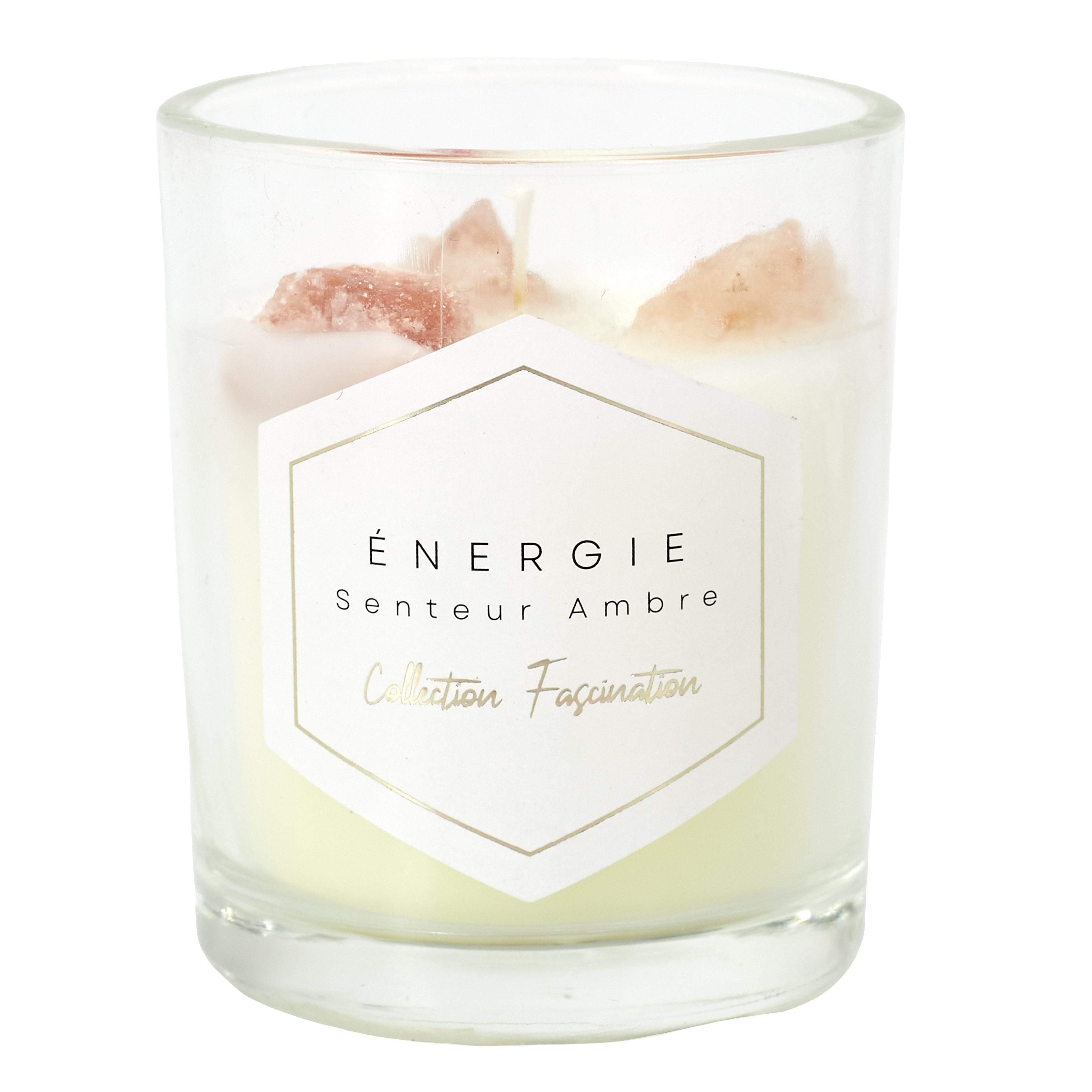 Stokomani Maison Bougie parfumée pierres jasmin