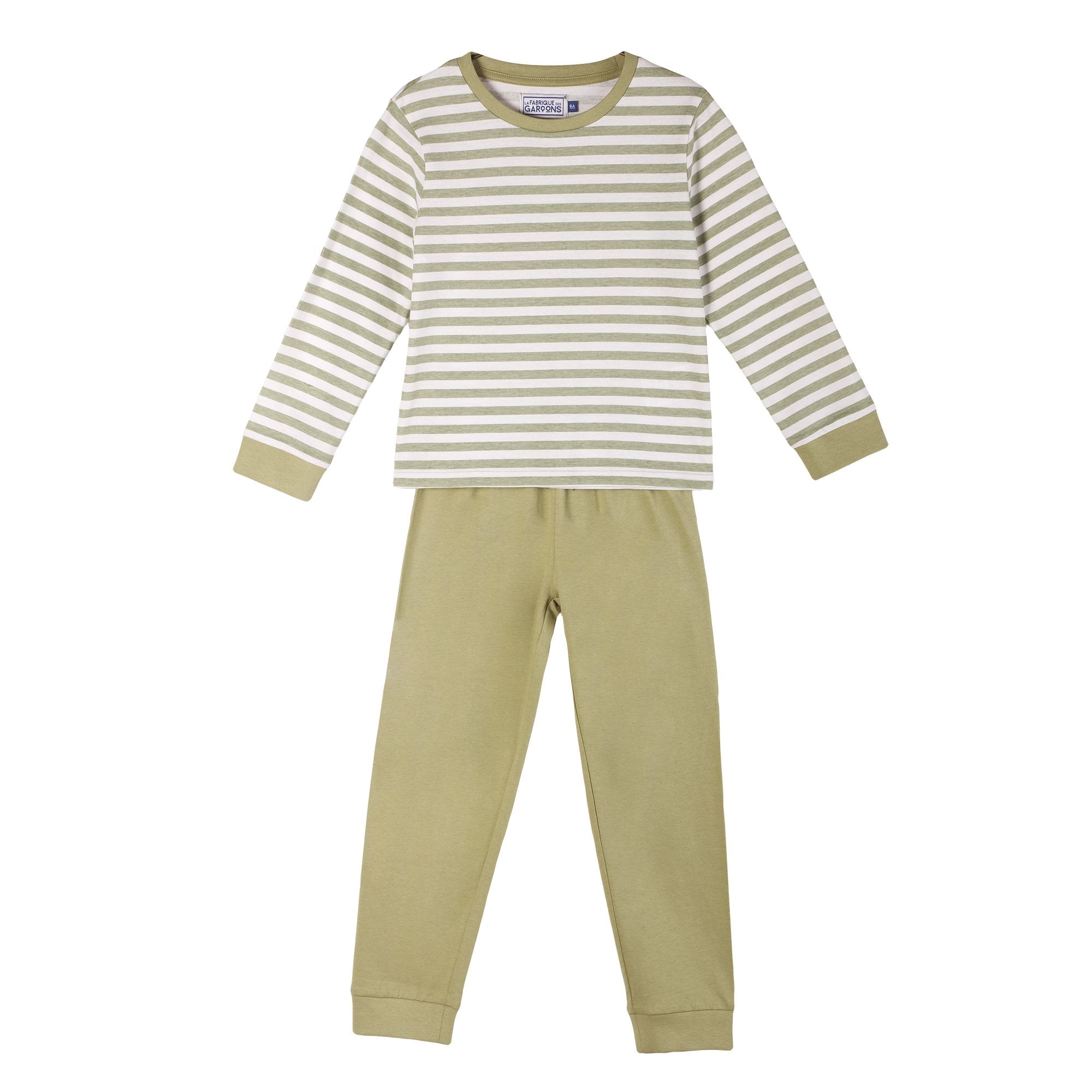 Stokomani Mode pyjama jersey vert enfant nuit confort