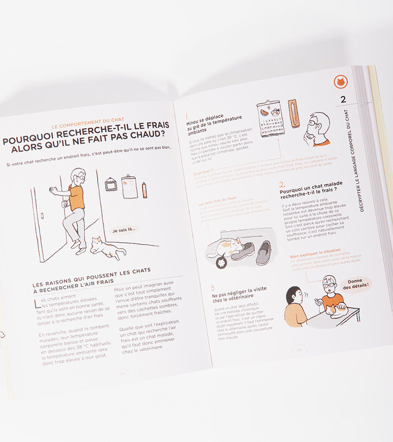 L'avant gardiste Ce que chat veut dire livre chat