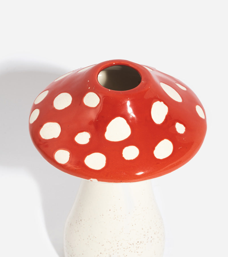 L'avant gardiste Vase Champignon Petit vase céramique champignon