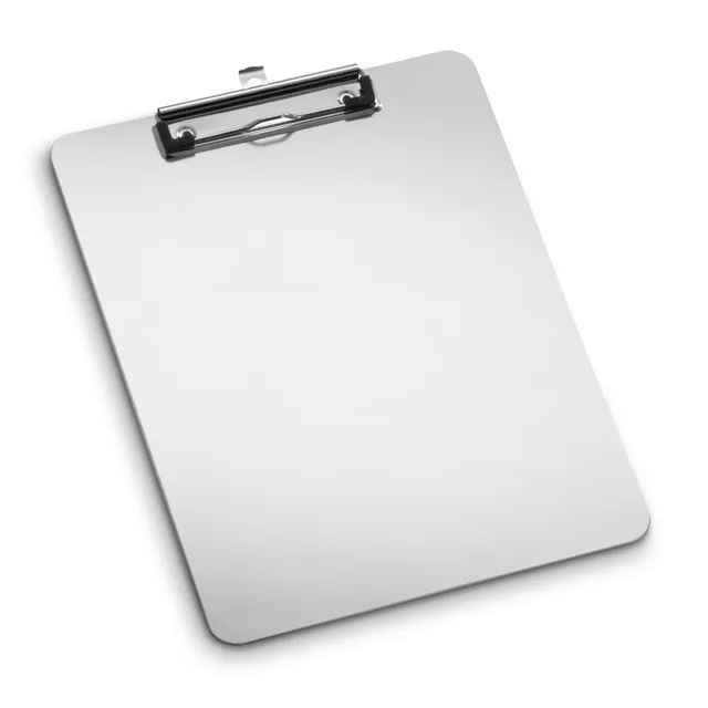 Safe Tool Fournitures de bureau Porte-bloc A4 alu pince métal