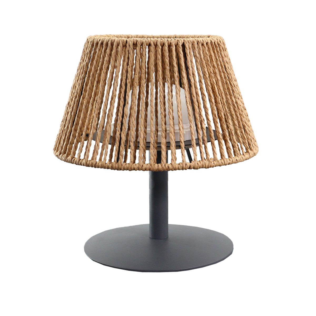 Red Deco Standy Mini Raffy lampe sans fil raphia 22cm