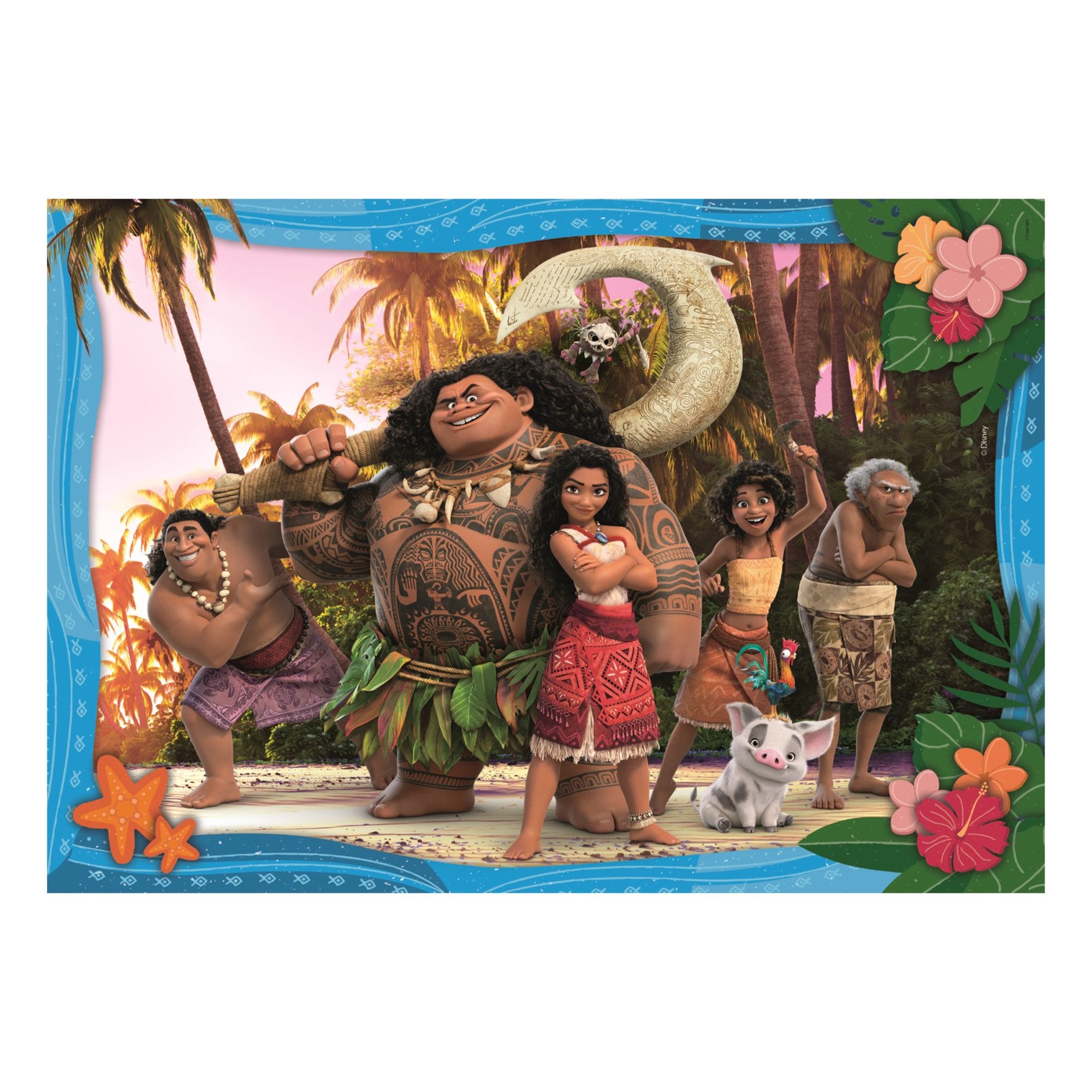 Stokomani Jeux Puzzle Vaiana 2 104 pièces enfant